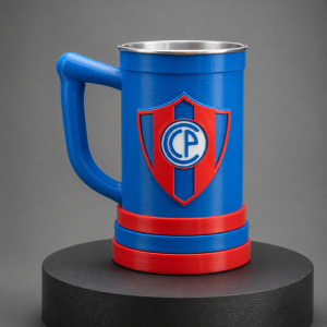 Vaso 3D Cerro Porteño